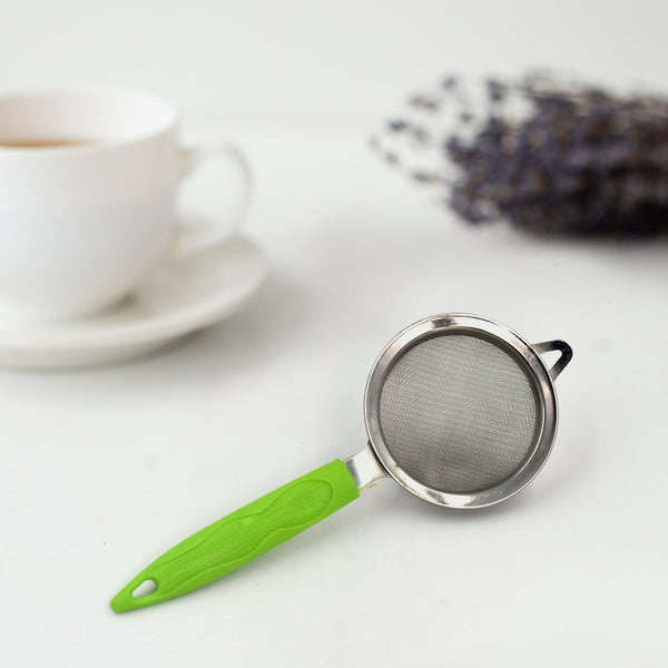 Stainless steel tea and coffee strainer