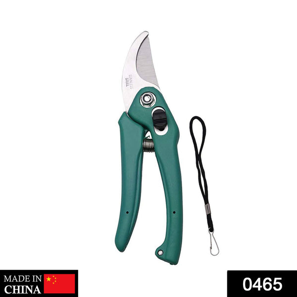 Heavy-duty stainless steel garden scissors for precise cutting