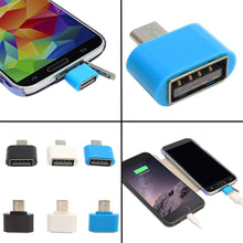 OTG adapter for Android with USB 2.0 support.