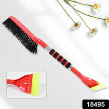 Ice Scraper Car Snow Brush 2 In 1 Comfortable Grip (1 Pc  67 Cm Long)