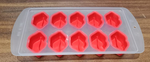 Silicone Mold Ice Cube Tray Creative Sweet Multi Type Ice Tray Buckets, Ice Cube Trays Multi Fruit Shape Ice Tray (1 Pc)