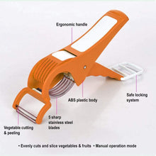 Peeler and cutter for vegetables