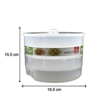 0072 Sprout Maker 4 Layer Used In All Kinds Of Household And Kitchen Purposes For Making And Blending Of Juices And Beverages Etc.