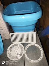 Small foldable washing machine, easy to carry and store