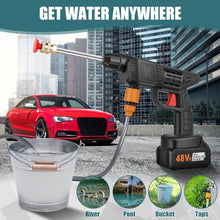 48v Double Battery Car  Washer Gun With 12.6v Charger